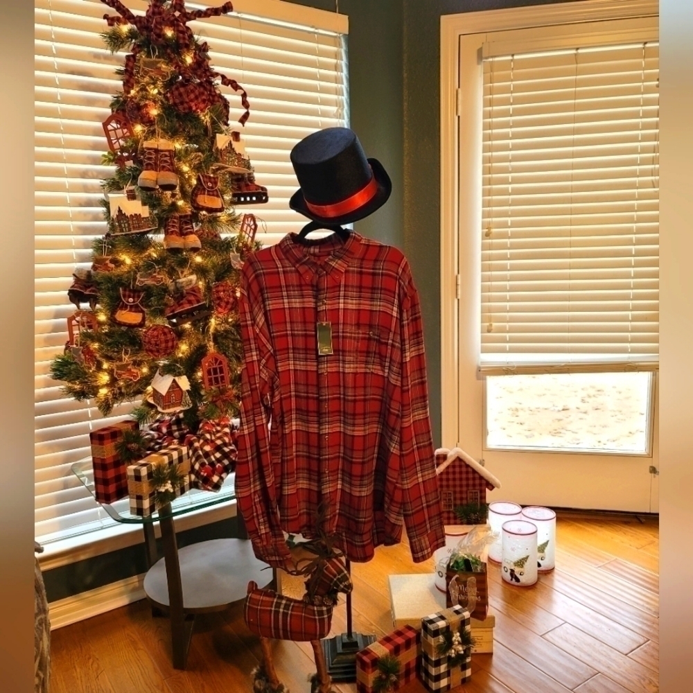 𝅺G.H. Bass & Co. Men's Flannel NWT